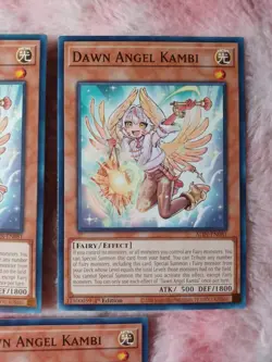 (3) Yu-Gi-Oh! Dawn Angel Kambi ALIN-EN081 Common 1st Edition Alliance Insight - Image 3