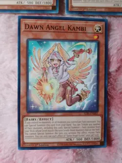 (3) Yu-Gi-Oh! Dawn Angel Kambi ALIN-EN081 Common 1st Edition Alliance Insight - Image 4