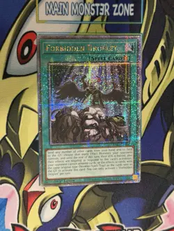 Yugioh! Forbidden Droplet (Quarter Century Secret Rare) RA01-EN064 1st Edition - Image 1