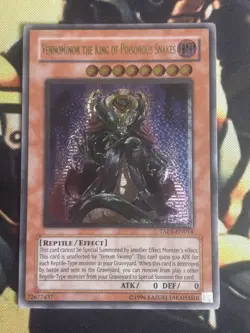 Yugioh: Vennominon the King of Poisonous Snakes TAEV-EN014 Ultimate Unlimited LP - Image 1