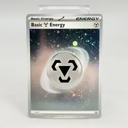 Metal Energy Cosmo Holo 4+ Swirls SVE Scarlet Violet Pokemon Card NM - Image 1