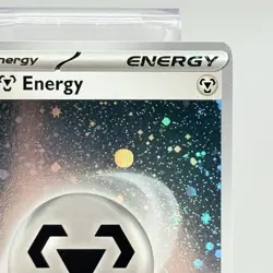 Metal Energy Cosmo Holo 4+ Swirls SVE Scarlet Violet Pokemon Card NM - Image 3