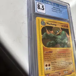 CGC 8.5 Machamp 2002 Expedition 16/165 Holo Pokemon Card - Image 4