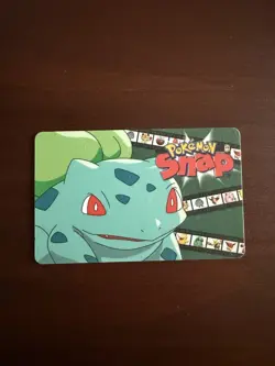 Nintendo Blockbuster Video Pokemon Snap Station Bulbasaur 1999 Card MP - Image 1