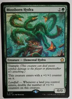 Mtg Mossborn Hydra Foundations Regular - Image 1