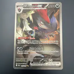 Pokemon TCG- N's Zoroark ex 185/159 Sv09: Journey Together Holo - Image 1