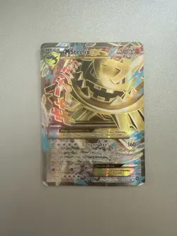 M Steelix Ex 109/114 Steam Siege Ultra Rare Pokemon Card TCG - Image 1