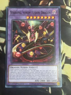 Yugioh: Starving Venom Fusion Dragon - LDS3-EN073 - Common - 1st Edition - NM - Image 1