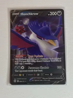 Honchkrow V 088/172 Swsh09: Brilliant Stars Holo Full Art Ultra Rare Pokemon NM - Image 1