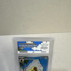 Pokemon Alolan Dugtrio #208 Illustration Rare - Surging Sparks ACE 10 - Image 2