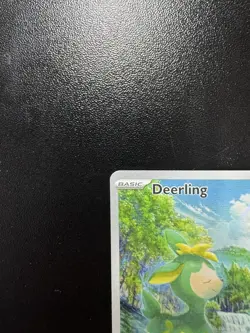 Pokemon Deerling 091/086 SV: White Flare Illustration Rare Full Art Holo NM - Image 3