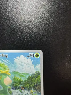 Pokemon Deerling 091/086 SV: White Flare Illustration Rare Full Art Holo NM - Image 4
