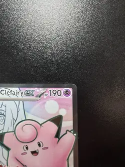 Pokemon TCG Lillie's Clefairy ex 173/159 Full Art from Journey Together - Image 3