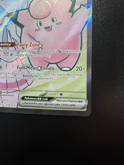 Pokemon TCG Lillie's Clefairy ex 173/159 Full Art from Journey Together - Image 4
