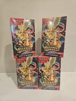 Pokemon Ascended Heroes Booster Bundles - LOT OF 4 (SEALED) - Image 1
