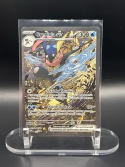 Greninja ex 132 SVP Black Star Promo EX Full Art Pokemon Card - Image 1