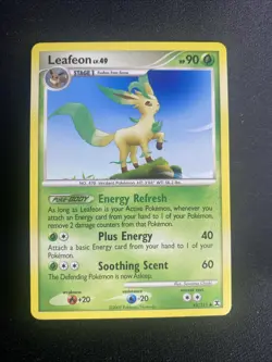 Pokemon TCG Leafeon 45/111 Rising Rivals Non Holo 2009 - Image 1