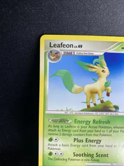 Pokemon TCG Leafeon 45/111 Rising Rivals Non Holo 2009 - Image 2