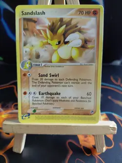 Pokemon TCG Sandslash EX Sandstorm 21/100 Regular Rare Non Holo 2003 Nintendo - Image 1