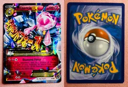 M Diancie EX - XY44 | XY Promo | Pokemon TCG Card | LP - Image 3