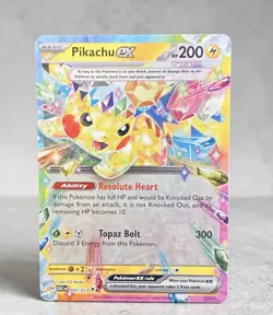Pokemon Pikachu Ex #057/217: Ascended Heroes (Read Description) 🔥 - Image 1