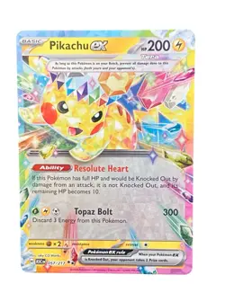Pokemon Pikachu Ex #057/217: Ascended Heroes (Read Description) 🔥 - Image 2