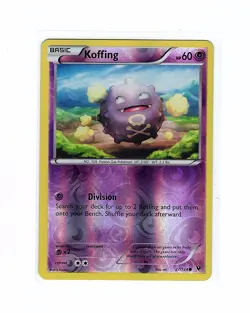 Koffing 27/124 Fates Collide Reverse Holo - Pokemon Card - Image 1