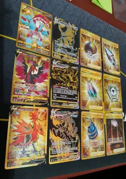 Pokemon Gold Secret Rare Card Lot of 12 NM Cards - Image 3