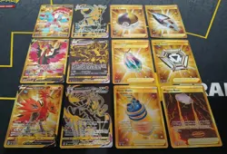 Pokemon Gold Secret Rare Card Lot of 12 NM Cards - Image 4