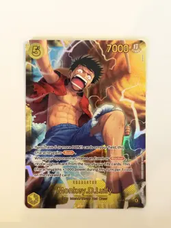 ONE PIECE TCG Monkey D. Luffy OP15-119 SEC Adventure on KAMI's Island English - Image 1