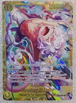 Monkey D. Luffy OP15 EB04-061 SEC ONE PIECE TCG ENGLISH - Image 1