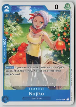 Nojiko (Reprint) OP03-048 One Piece Premium Booster -The Best- Vol. 2 NM - Image 1