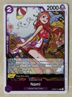 Nami Foil The Best- Vol. 2 Rare PRB02-012 One Piece CCG - Image 2