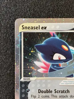 Pokemon Sneasel ex 103/109 Ruby & Sapphire Holo - Great Swirl! - Image 2