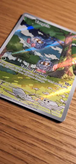 Pokemon TCG Tangela 178/165 Scarlet Violet 151 Illustration Rare English - Image 3
