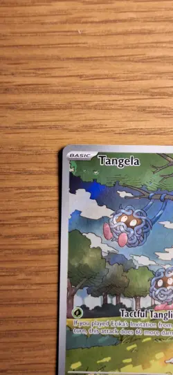 Pokemon TCG Tangela 178/165 Scarlet Violet 151 Illustration Rare English - Image 4
