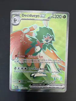 Pokemon-Mega Evolution: Perfect Order-Decidueye ex-100/088-Ultra Rare-M/NM - Image 1