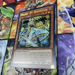 Yugioh! Maliss P Dormouse MP25-EN124 Prismatic Secret Rare 1st Edition NM - Image 2