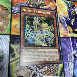 Yugioh! Maliss P Dormouse MP25-EN124 Prismatic Secret Rare 1st Edition NM - Image 3