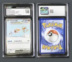 Pokemon CGC 10 Eiscue ex Obsidian Flames 222/197 Special Illustration Rare Holo - Image 1