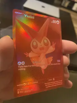 Pokemon White Flare Victini 171/086 Holo, NM - Image 5