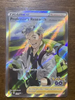 Pokemon TCG Pokemon Go - Professor's Research #78/78 - Ultra Rare Holo NM - Image 1