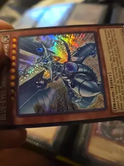 Yugioh! NM Blue-Eyes Shining Dragon - LCKC-EN008 - Secret Rare - Unlimited NM - Image 4