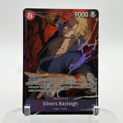 One Piece Silvers Rayleigh OP13-066 Alt Art SR - Carrying ON His Will NM ENGLISH - Image 1