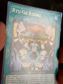 Yugioh - Ryu-Ge Rising (Rare) CRBR-EN035 Crossover Breakers 1st Edition Card NM - Image 3