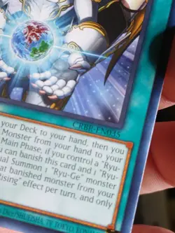 Yugioh - Ryu-Ge Rising (Rare) CRBR-EN035 Crossover Breakers 1st Edition Card NM - Image 4