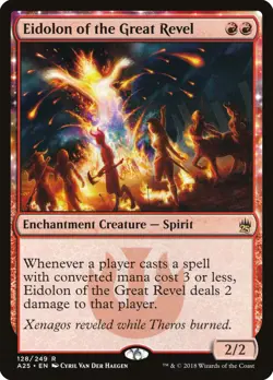 Eidolon of the Great Revel Masters 25 NM Red Rare MAGIC MTG CARD ABUGames - Image 1