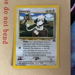Smeargle Promo Card 32 WOTC Near Mint Black Star Promo Card (fast dispatch) - Image 1