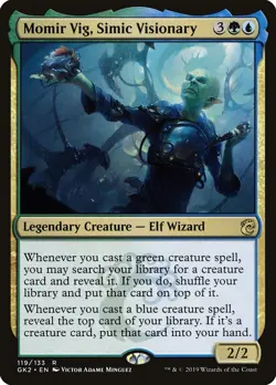 Momir Vig, Simic Visionary Guild Kit: Simic NM Mythic Rare CARD ABUGames - Image 1