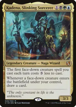 Kadena, Slinking Sorcerer FOIL Commander 2019 NM Mythic Rare CARD ABUGames - Image 1